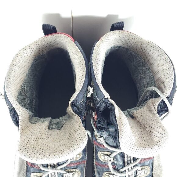 Asolo Men's Fugitive Gore-Tex US12 Black Gray Suede Waterproof Hiking Boots - Picture 10 of 16